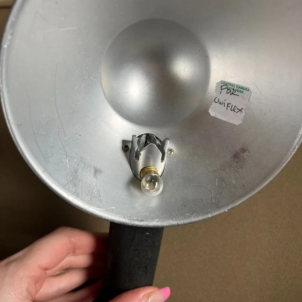 Vintage camera flash
